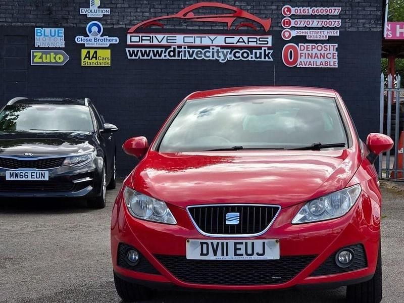 Red Used 2011 Seat Ibiza Copa Coupe | £2,395 (Fair price) - Image 1/4