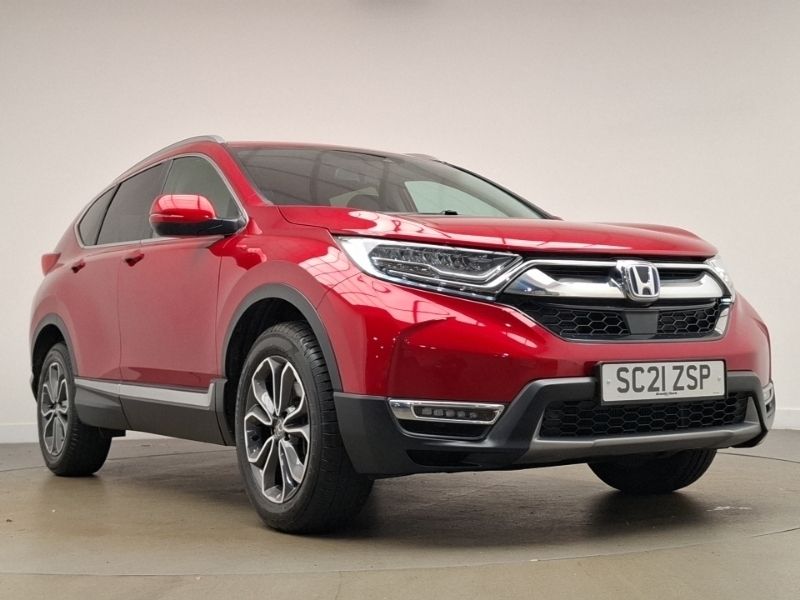 Red Used 2021 Honda CR-V Hybrid SUV | £22,998 (Fair price) - Image 1/4