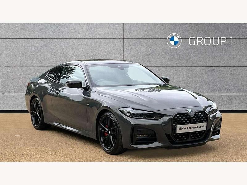 Grey Used 2021 BMW 420 M Sport Coupe | £28,495 (A bit pricey) - Image 1/4