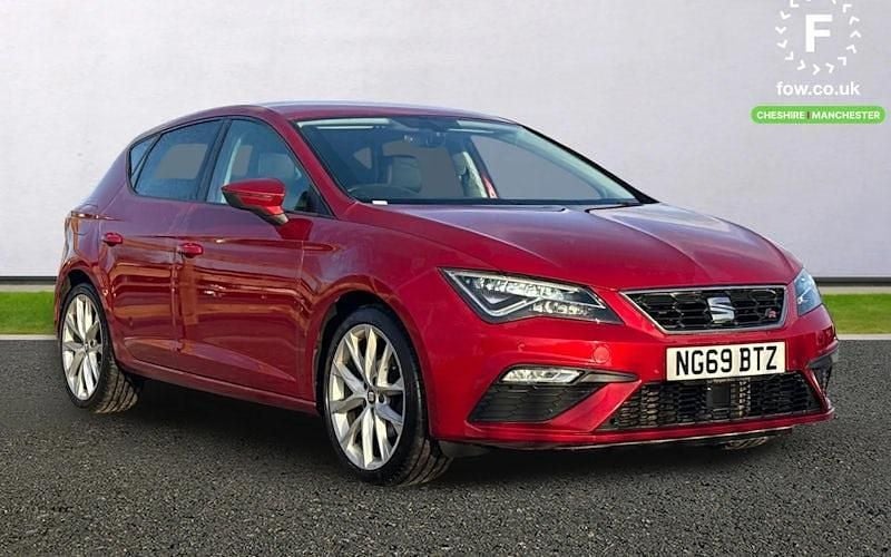 Red Used 2020 Seat Leon FR Hatchback | £11,399 (Good price) - Image 1/4