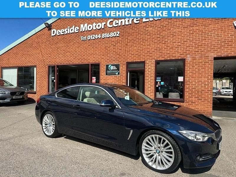 Blue Used 2015 BMW 420 Luxury Line Coupe | £9,895 (Good price) - Image 1/3