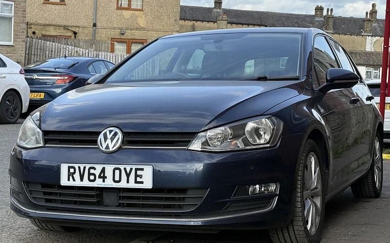 Used VW Golf VII GT 150 HP (110 kW) 2014 Blue Hatchback