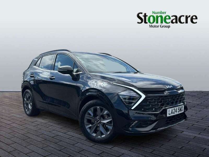 Black Used 2024 Kia Sportage GT-Line S SUV | £32,995 (Fair price) - Image 1/4