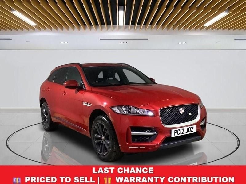 Used Jaguar F-Pace R-Sport 180 HP (132 kW) 2017 Red SUV
