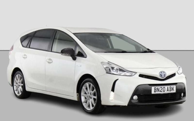 Used Toyota Prius+ Plus 136 HP (100 kW) 2020 White MPV