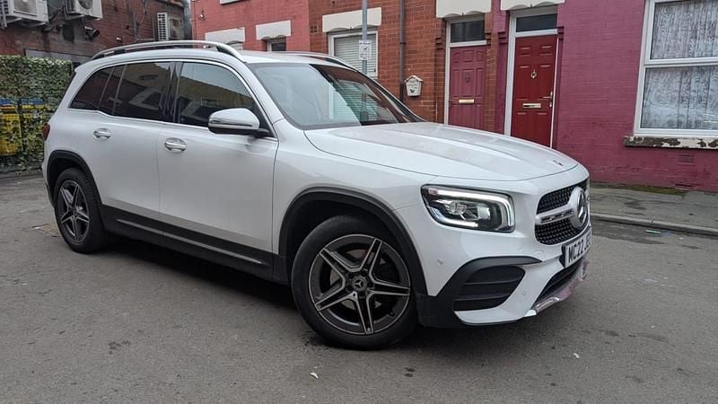 Used Mercedes GLB200 AMG Line Premium 163 HP (119 kW) 2022 White SUV