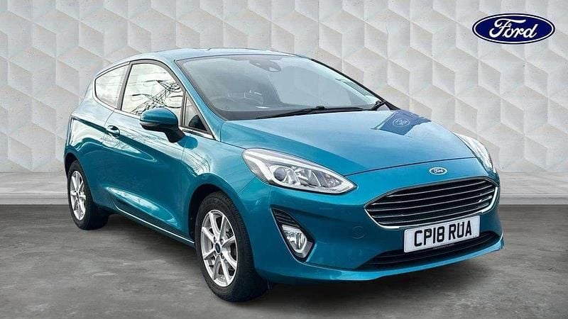 Blue Used 2018 Ford Fiesta Zetec Hatchback | £7,495 (Super price) - Image 1/4