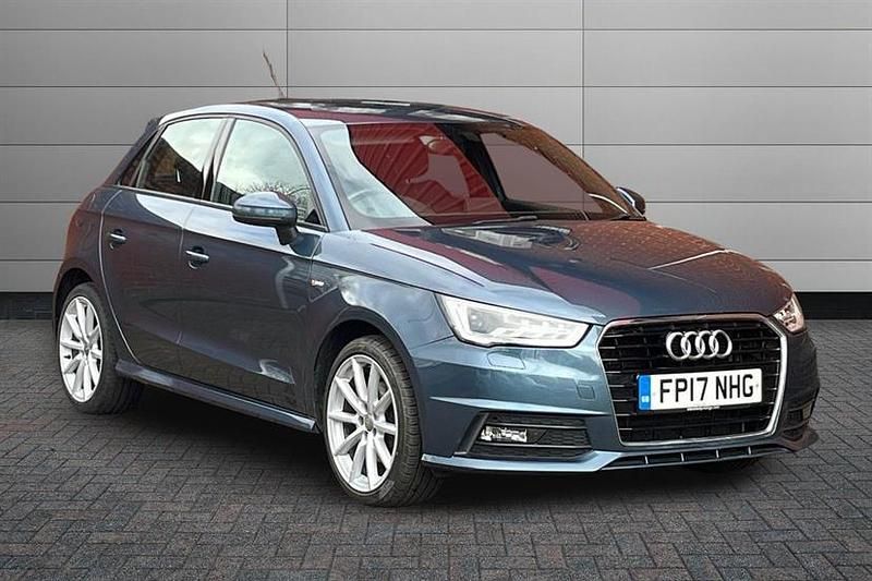 Used Audi A1 S-Line 125 HP (91 kW) 2017 Utopia blue Hatchback