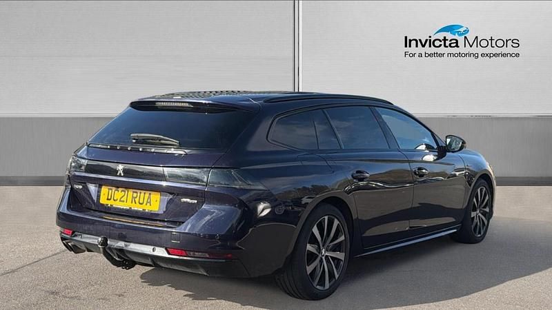Used Peugeot 508 GT-line 180 HP (132 kW) 2021 Twilight blue Estate