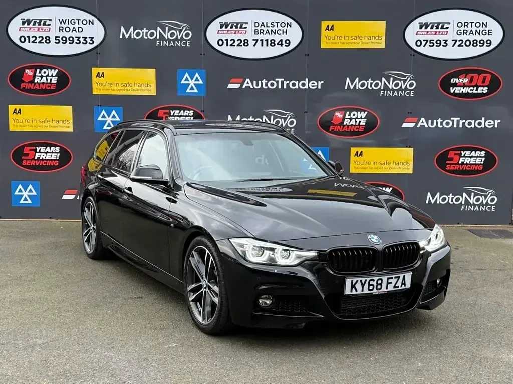 Used BMW 320 M Sport 190 HP (139 kW) 2018 Black Estate