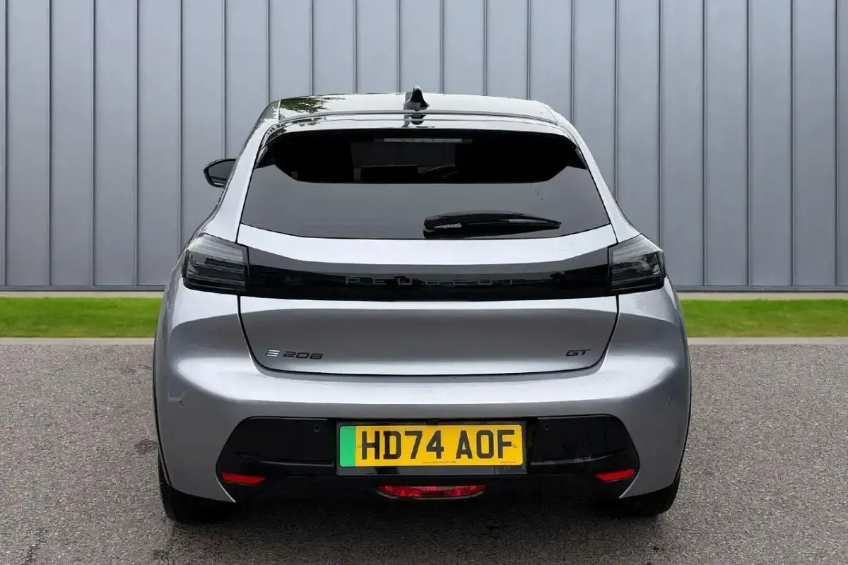 Used Peugeot e-208 GT 113 kW (154 HP) 2025 Grey Hatchback