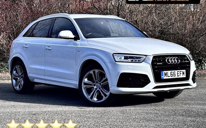 Used Audi Q3 S-line plus 150 HP (110 kW) 2016 White SUV