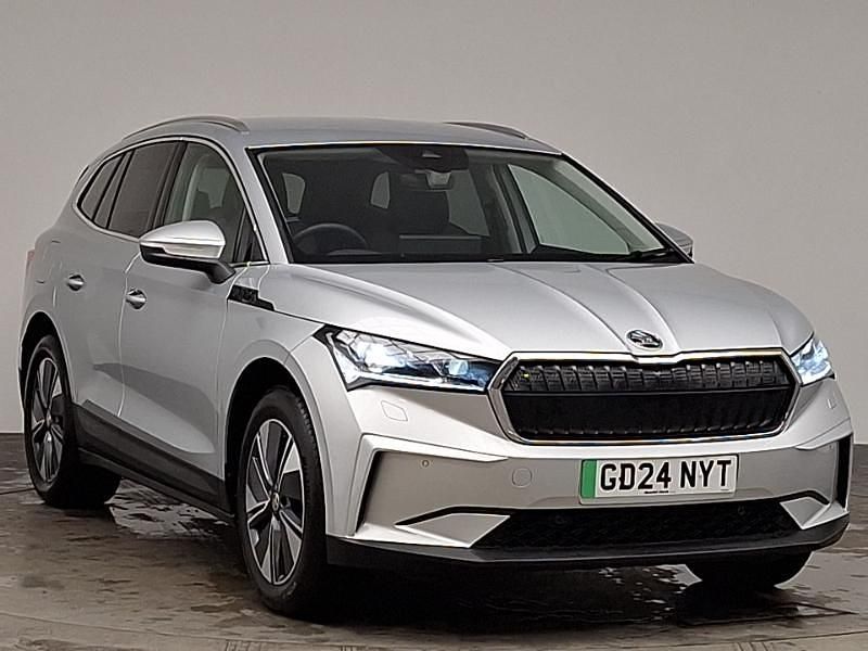 Silver Used 2024 Skoda Enyaq iV SUV | £28,298 (Fair price) - Image 1/4