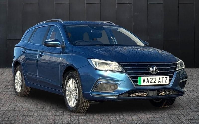 Blue Used 2022 MG MG5 EV Exclusive Estate | £12,520 (Fair price) - Image 1/3
