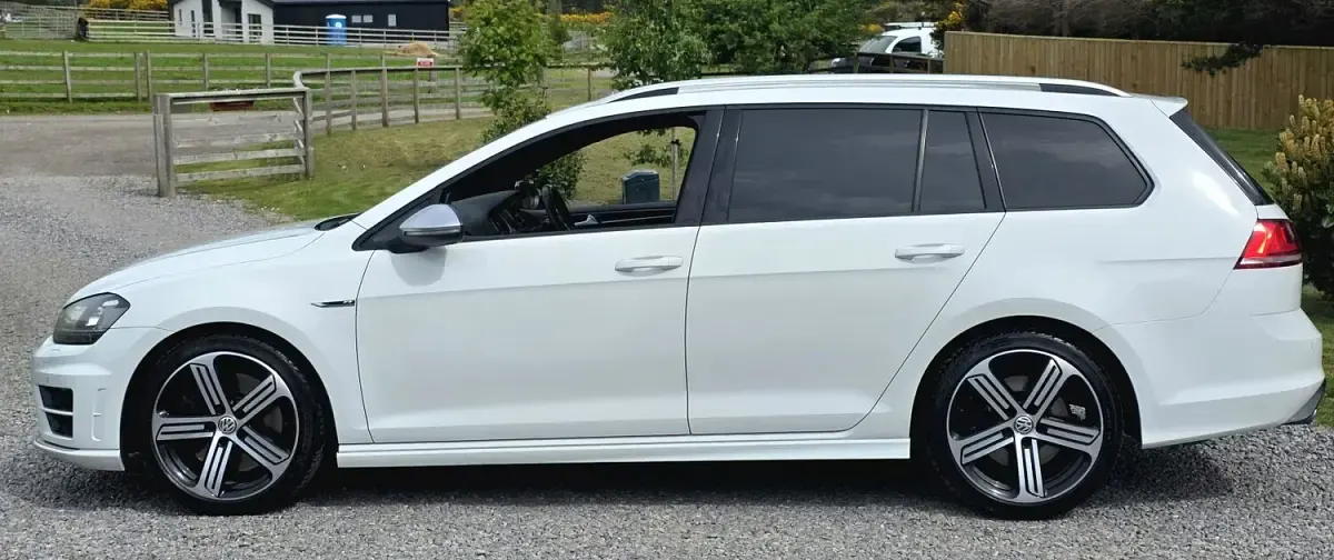 Used VW Golf VII R 2016 White Estate
