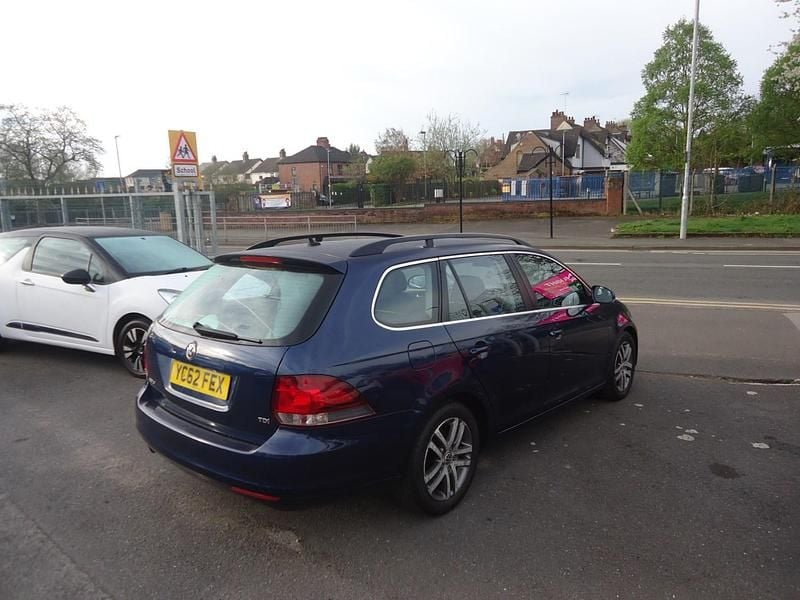 Used VW Golf VII SE 105 HP (77 kW) 2012 Blue Estate