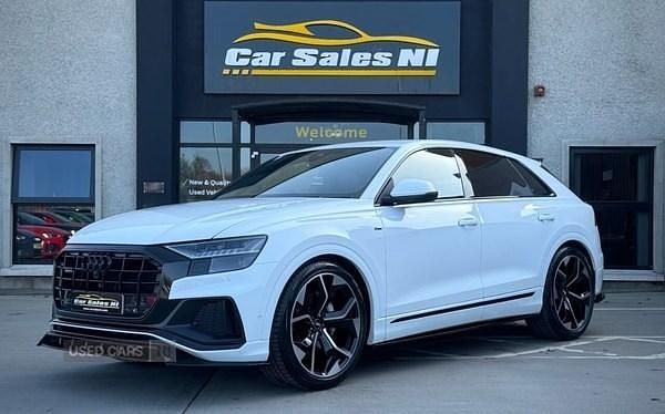 Used Audi Q8 S-Line 286 HP (210 kW) 2022 White SUV
