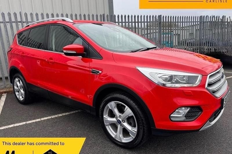Used Ford Kuga Titanium X 120 HP (88 kW) 2019 Red SUV