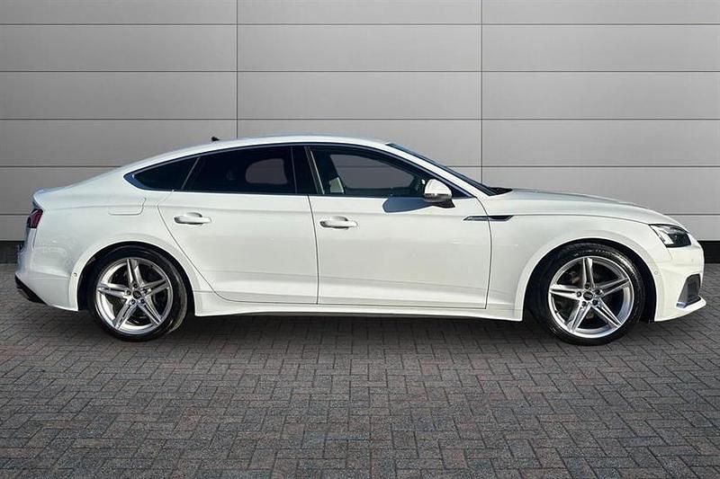 Used Audi A5 Sport 150 HP (110 kW) 2024 Glacier white Hatchback