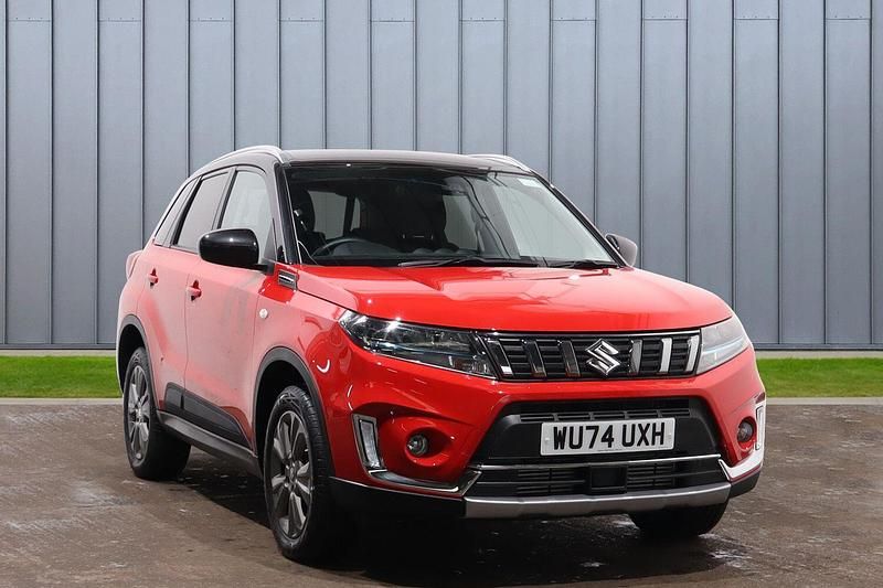 Red Used 2024 Suzuki Vitara SZ-T SUV | £17,990 (Fair price) - Image 1/4