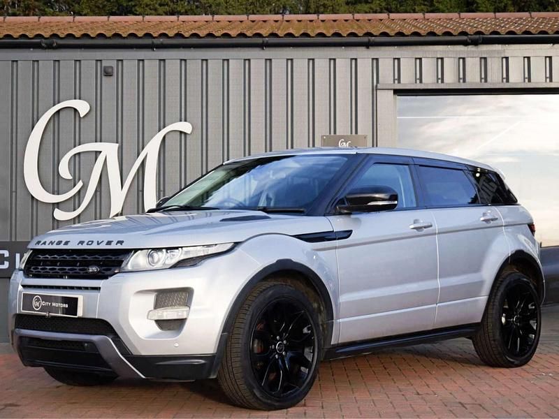 Used Land Rover Range Rover evoque Dynamic 2013 Silver Estate