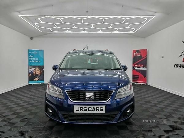 Used Seat Alhambra XCELLENCE 150 HP (110 kW) 2020 Blue MPV