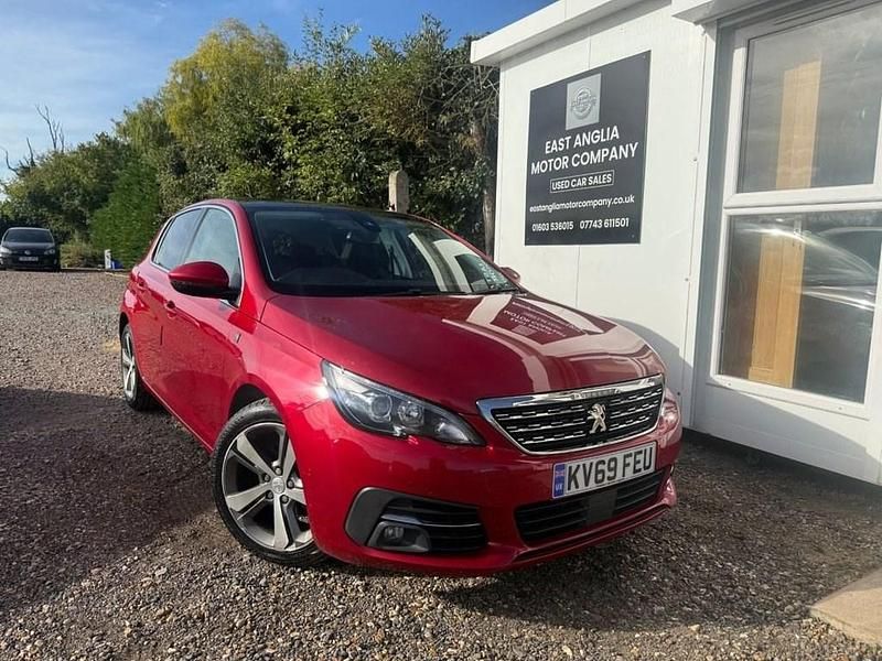 Used Peugeot 308 S 130 HP (95 kW) 2019 Red Hatchback