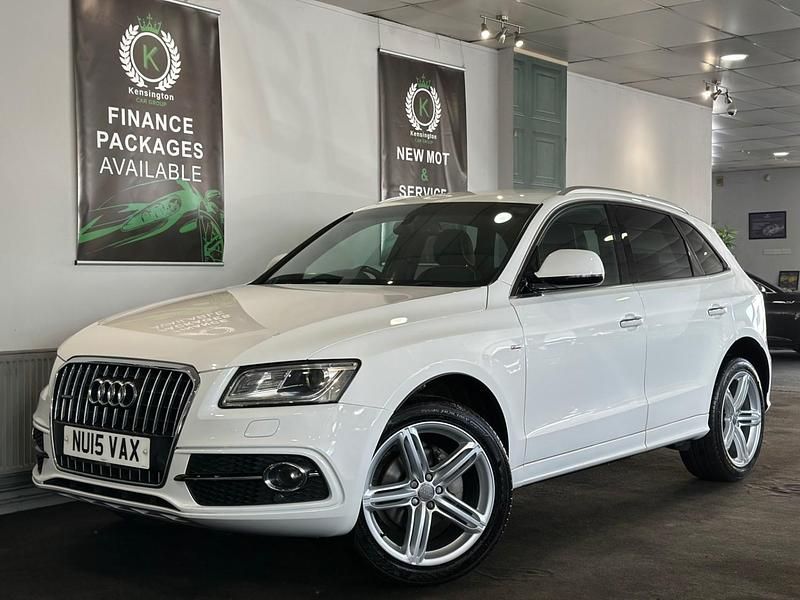 Begagnad Audi Q5 S-line plus 2015 Vit SUV