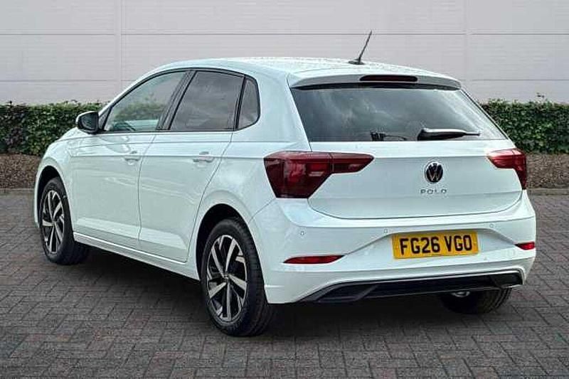 New VW Polo Match 95 HP (69 kW) 2026 Pure white Hatchback