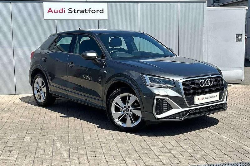 Daytona grey pearlescent Used 2021 Audi Q2 S-Line SUV | £22,950 - Image 1/4