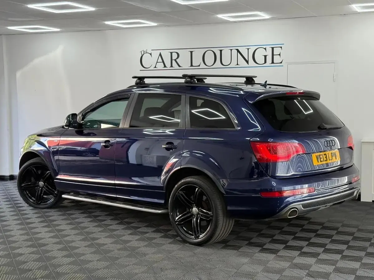 Used Audi Q7 S-line plus 245 HP (180 kW) 2013 Blue SUV