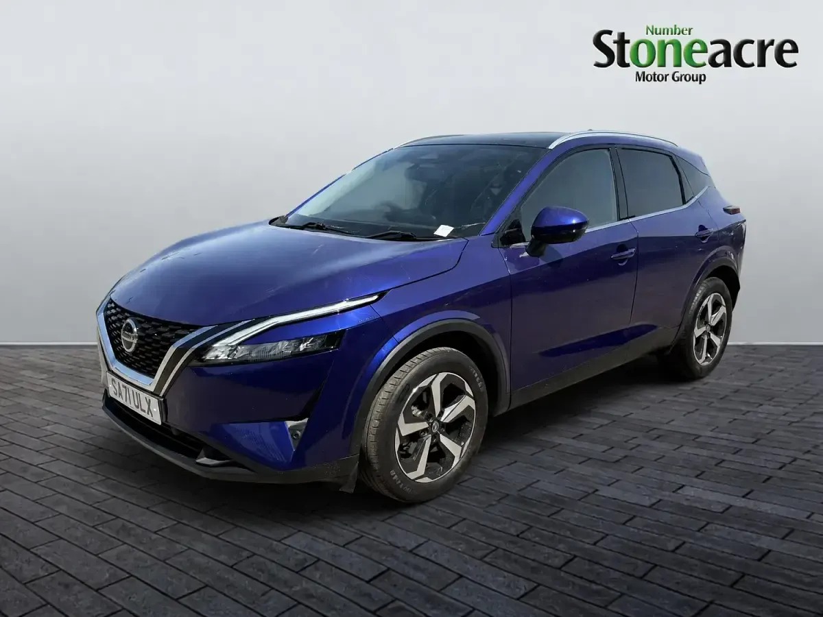 Used Nissan Qashqai N-Connecta 138 HP (101 kW) 2021 Blue SUV