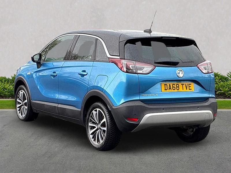 Used Vauxhall Crossland X Elite 110 HP (80 kW) 2018 Blue SUV