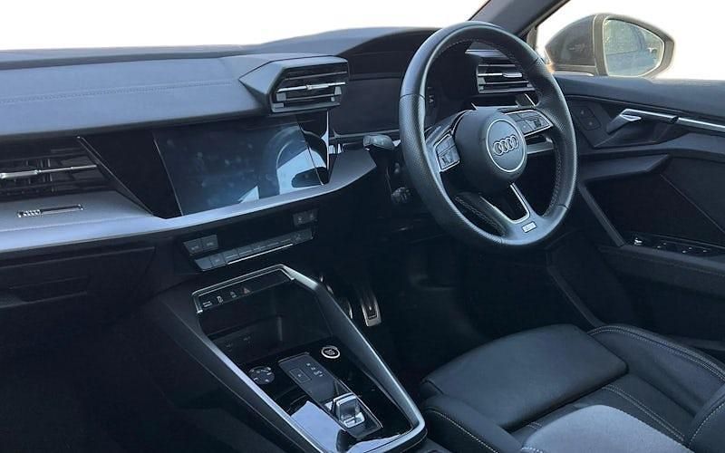 Used Audi A3 S-Line 110 HP (80 kW) 2023 Grey Sedan