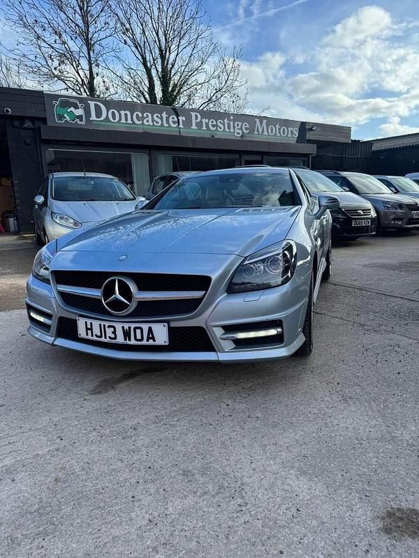 Used Mercedes SLK250 AMG 2013 Silver Cabriolet