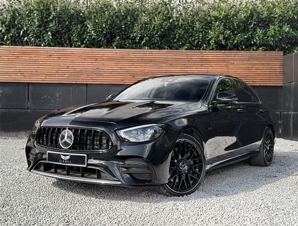 Blue Used 2020 Mercedes E300 AMG line Sedan | £29,388 (Expensive) - Image 1/4