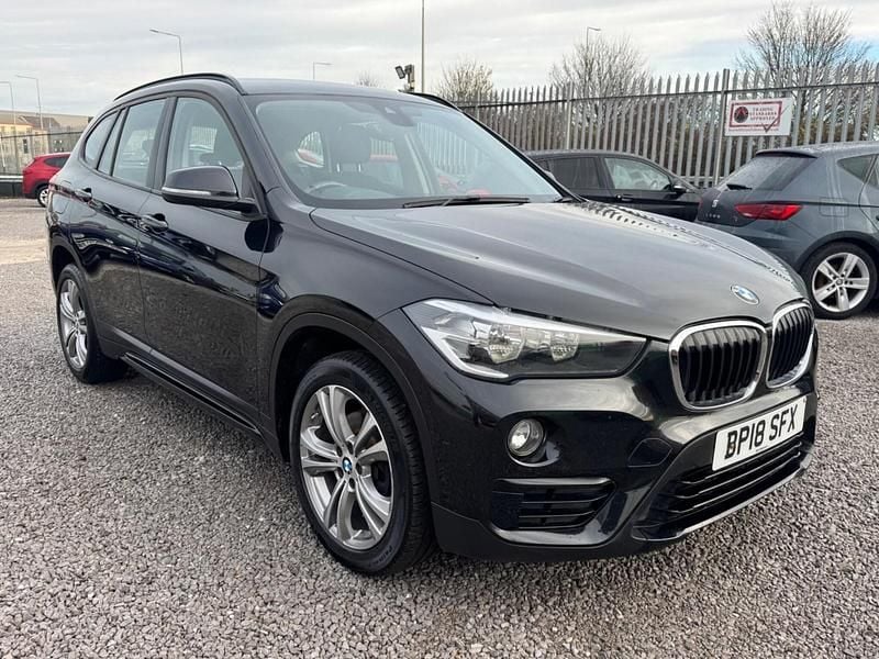 Black Used 2018 BMW X1 Sport Line SUV | £10,500 (Fair price) - Image 1/4