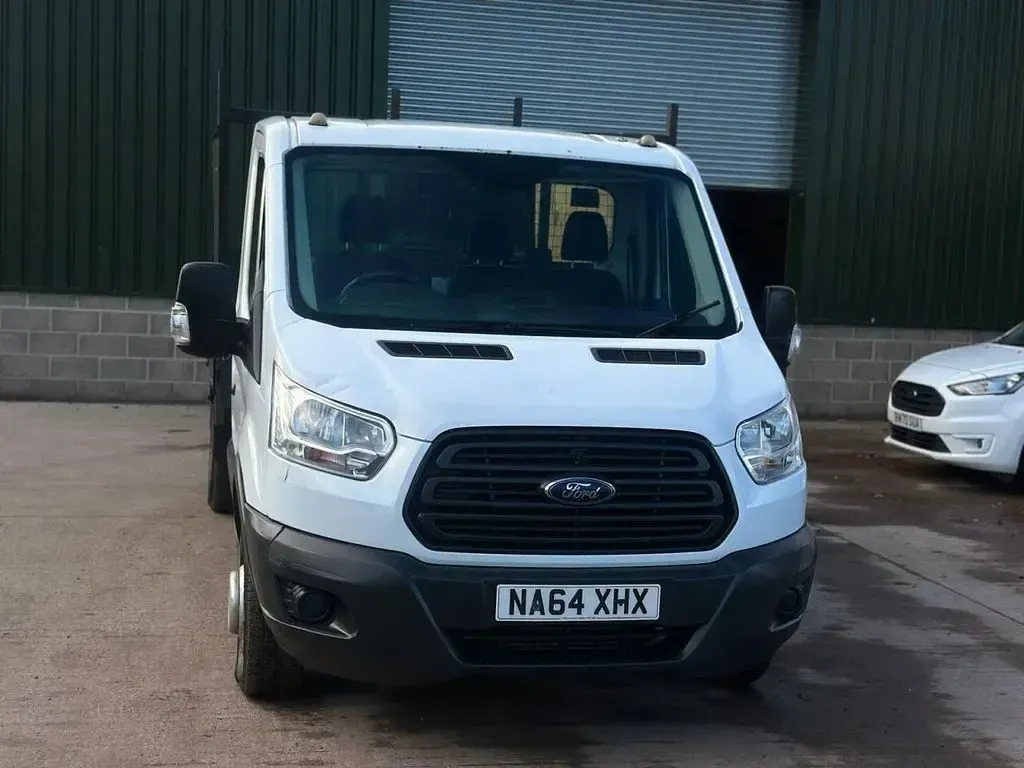 Used Ford Transit 125 HP (91 kW) 2014 White Cabriolet