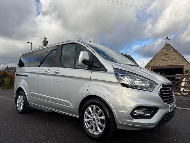 Silver Used 2018 Ford Tourneo Custom Titanium Van | £10,990 (Good price) - Image 1/4