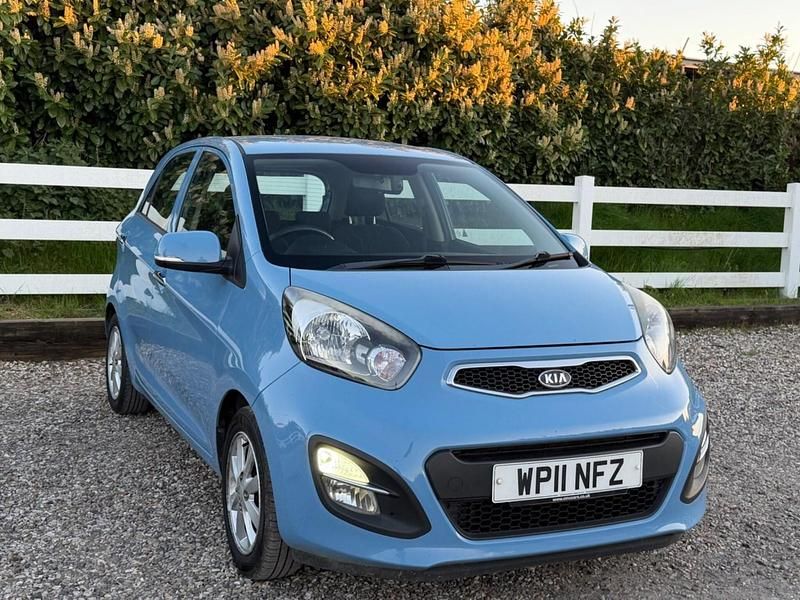 Used Kia Picanto 2011 Blue Hatchback