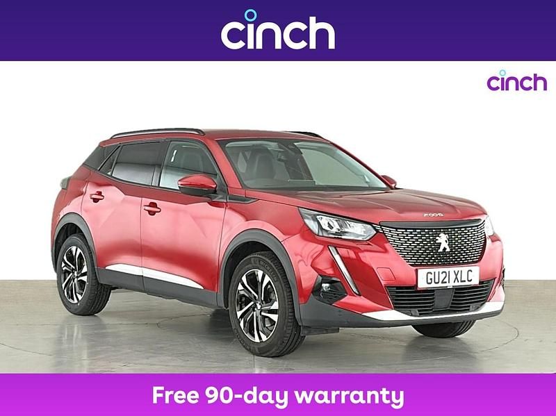 Red Used 2021 Peugeot 2008 Allure Premium SUV | £12,849 (Fair price) - Image 1/3