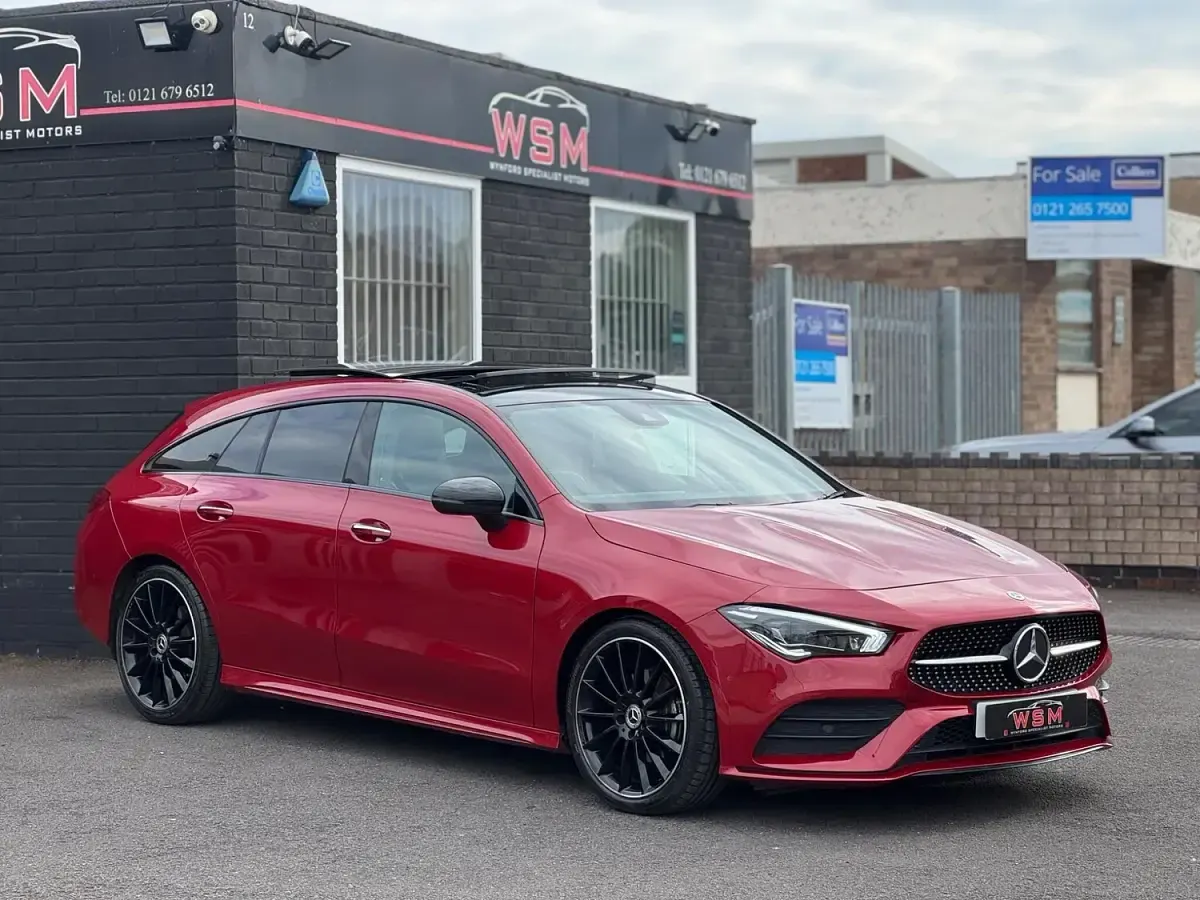 Used Mercedes CLA180 AMG Line Premium Plus 2023 Red Coupe