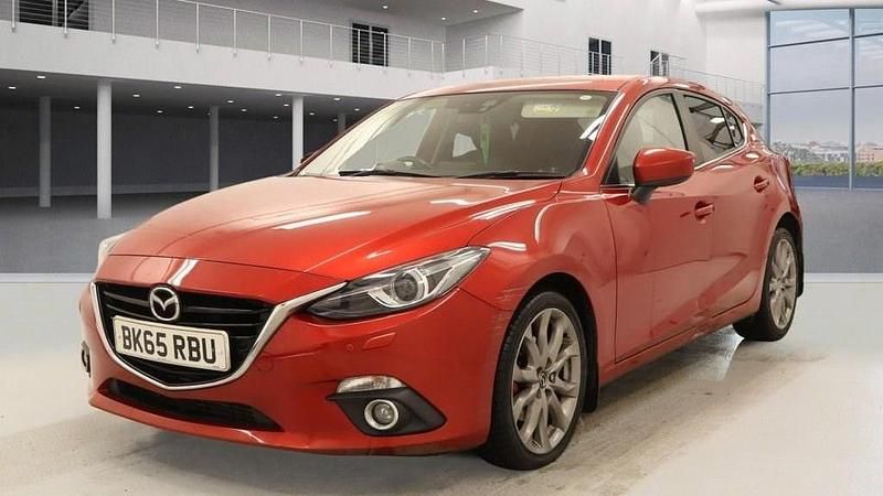 Usado Mazda 3 Inclusive 150 HP (110 kW) 2015 Vermelho Citadino