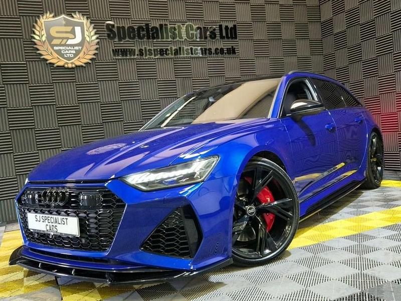 Blue Used 2022 Audi RS6 Comfort Estate | £81,995 (Fair price) - Image 1/4