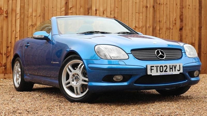 Blue Used 2002 Mercedes SLK32 AMG AMG Cabriolet | £15,000 - Image 1/4