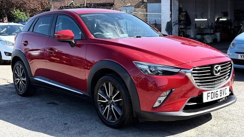 Begagnad Mazda CX-3 Inclusive 121 HK (88 kW) 2016 Röd SUV