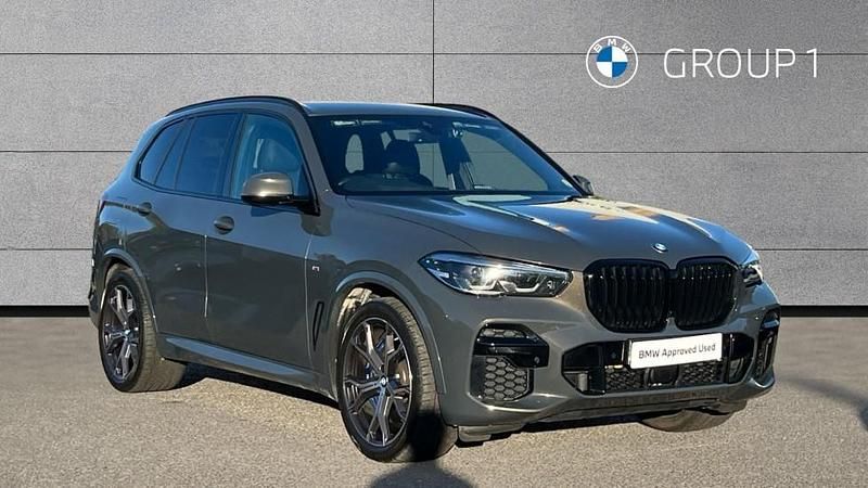 Grey Used 2022 BMW X5 M Sport SUV | £44,250 (Fair price) - Image 1/4
