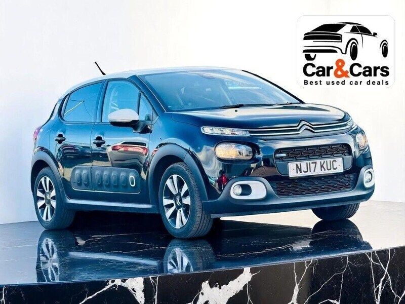 Black Used 2017 Citroën C3 Flair Hatchback | £6,995 (Fair price) - Image 1/4