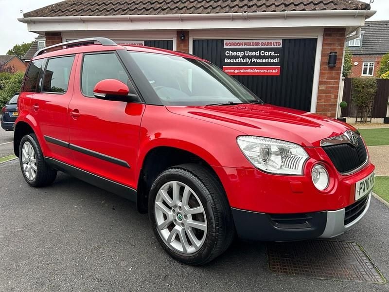 Red Used 2010 Skoda Yeti Elegance SUV | £5,499 (Fair price) - Image 1/4