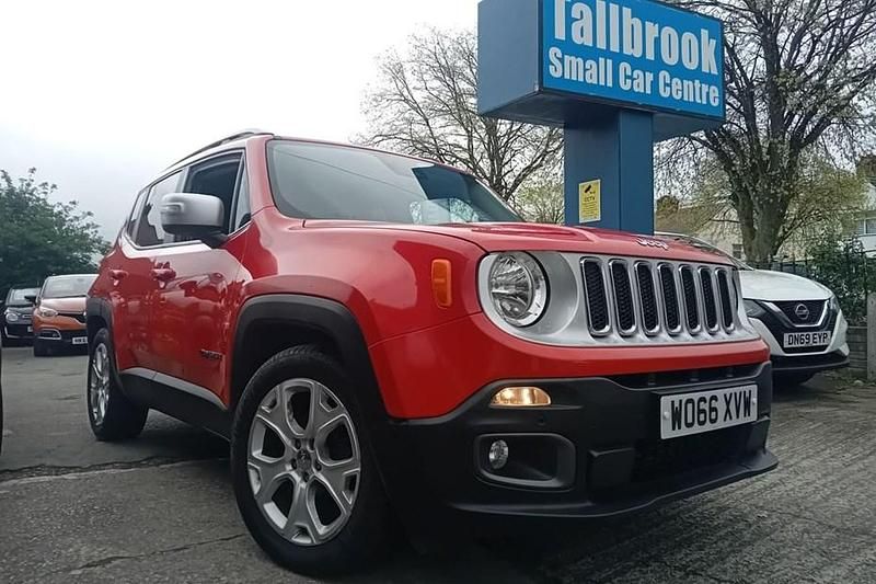 Used Jeep Renegade Limited 120 HP (88 kW) 2017 Red SUV